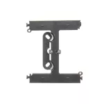 Simon 54 Premium WMDZ-22xHxx-048 Puszka natynkowa – element rozszerzający puszkę pojedynczą składaną DSC do ramek wielokrotnych. Głębokość 40 mm; antracyt