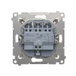 Simon 54 WMDL-031xxx-041 Łącznik potrójny (moduł) 10AX, 250V~, szybkozłącza; kremowy