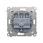 Simon 54 WMDL-031xxx-044 Łącznik potrójny (moduł) 10AX, 250V~, szybkozłącza; złoty mat