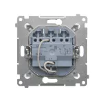 Simon 54 WMDL-0311xx-011 Łącznik potrójny z podświetleniem LED (moduł) 10AX, 250V~, szybkozłącza; biały