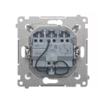 Simon 54 WMDL-0311xx-044 Łącznik potrójny z podświetleniem LED (moduł) 10AX, 250V~, szybkozłącza; złoty mat