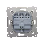 Simon 54 WMDL-031xxx-011 Łącznik potrójny (moduł) 10AX, 250V~, szybkozłącza; biały