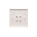 Simon 55 WMDL-K019L1-143 Klawisz pojedynczy z piktogramem krzyżowym do: SW7M; Aluminium mat