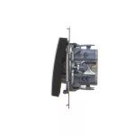 Simon 54 WMDL-042xx4-049 Łącznik roletowy trójpozycyjny 1-0-2 (moduł); czarny