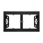 Simon 54 Premium WMDZ-202xxx-049 Puszka natynkowa 2-krotna do ramek PREMIUM. Głębokość 35 mm; czarny