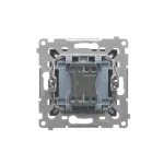 Simon 54 WMDL-080x2x-049 Przycisk „światło” (moduł) 16AX, 250V~, zaciski śrubowe; czarny