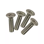 Simon Connect TSC-RKS005-72 Zestaw 4 śrub do montażu wkładów KSE (element zapasowy); stal nierdz.