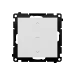 Simon 55 WMDL-0106L1-114 Łącznik roletowy trójpozycyjny 1-0-2 (moduł) 10 A, 250 V~, szybkozłącza; Jasnoszary mat