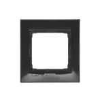 Simon 54 Premium WMDZ-0110xx-049 Ramka 1-krotna PREMIUM IP20 / IP44; czarny