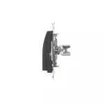 Simon 54 WMDO-Sx14x1-049 Oprawa oświetleniowa LED, 14 V DC, 0.42 W, białe ciepłe 3000K; czarny !Wymagany zasilacz 14V