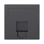 Simon Connect TSC-50000085-038 Płytka S500, 1x RJ z osłoną uniwersalna; szary grafit