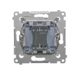 Simon 54 WMDL-080x2x-011 Przycisk „światło” (moduł) 16AX, 250V~, zaciski śrubowe; biały