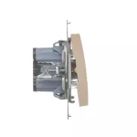 Simon 54 WMDL-080x2x-041 Przycisk „światło” (moduł) 16AX, 250V~, zaciski śrubowe; kremowy