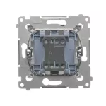 Simon 54 WMDL-080x2x-044 Przycisk „światło” (moduł) 16AX, 250V~, zaciski śrubowe; złoty mat