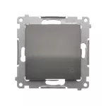 Simon 54 WMDL-080x2x-048 Przycisk „światło” (moduł) 16AX, 250V~, zaciski śrubowe; antracyt