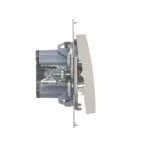 Simon 54 WMDL-081x2x-011 Przycisk „światło” z podświetleniem LED (moduł) 16AX, 250V~, zaciski śrubowe; biały