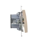 Simon 54 WMDL-081x2x-041 Przycisk „światło” z podświetleniem LED (moduł) 16AX, 250V~, zaciski śrubowe; kremowy