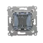 Simon 54 WMDL-081x2x-044 Przycisk „światło” z podświetleniem LED (moduł) 16AX, 250V~, zaciski śrubowe; złoty mat