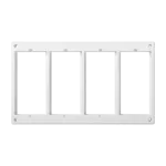 Simon Connect TSC-52051804-030 Ramka 4-modułowa S500 (element zapasowy); czysta biel