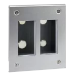 Simon Connect TSC-51000112-036 Obudowa podtynkowa S500 METAL 2-modułowa, 4x K45; kompletna