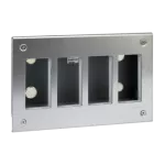 Simon Connect TSC-51000114-036 Obudowa podtynkowa S500 METAL 4-modułowa, 8x K45; kompletna