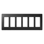 Simon Connect TSC-51010106-038 Ramka obudowy S500 6-modułowa, 12x K45; szary grafit