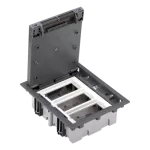 Simon Connect TSC-52050003-035 Puszka podłogowa S500 3-modułowa, 6x K45, gł. 70mm; szary