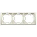Simon Basic Neos WMYZ-04320N-9013 Ramka 3-krotna NEOS – uniwersalna poziom i pion; beż