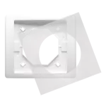 Simon Basic Neos WMYZ-04121N-1013 Ramka 1-krotna NEOS do wersji bryzgoszczelnej IP44 z uszczelką; biały