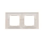 Simon Basic Neos WMYZ-04221N-1013 Ramka 2-krotna NEOS do wersji bryzgoszczelnej IP44 z kompletem uszczelek; biały