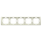 Simon Basic Neos WMYZ-04520N-9013 Ramka 5-krotna NEOS – uniwersalna poziom i pion; beż