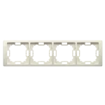 Simon Basic Neos WMYZ-04420N-9013 Ramka 4-krotna NEOS – uniwersalna poziom i pion; beż