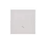 Simon 55 WMDL-K016xx-114 Klawisz pojedynczy z piktogramem "schody" do: SW6M; Jasnoszary mat