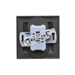 Simon 10 WC-GZ2XXXX-01-49XX Gniazdo wtyczkowe z uziemieniem podwójne, monoblok, 16A, 250V~, zaciski śrubowe; czarny Kompletne - nie do ramek