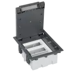 Simon Connect TSC-52050103-035 Puszka podłogowa S500 3-modułowa, 6x K45, gł. 93mm; szary