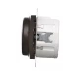 Simon 54 WMDS-004xL2-046 Ściemniacz obrotowy dwubiegunowy do LED ściemnialnych 230V (moduł) 5-215W; brąz mat Wymagana instalacja 4-przewodowa