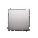 Simon Basic WMUL-010xxx-4011 Łącznik jednobiegunowy (moduł) 10AX, 250V~, szybkozłącza; srebrny mat