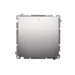 Simon Basic WMUL-020xxx-4011 Łącznik dwubiegunowy (moduł) 10AX, 250V~, szybkozłącza; srebrny mat