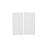 Simon 55 WMDL-K8x3xx-114 Klawisz podwójny do: SW6/2WM, SW7/2M; Jasnoszary mat