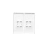 Simon 55 WMDL-K8x3xx-111 Klawisz podwójny do: SW6/2WM, SW7/2M; Biały mat