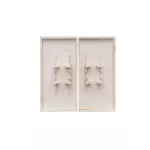 Simon 55 WMDL-K8x3xx-144 Klawisz podwójny do: SW6/2WM, SW7/2M; Szampański mat