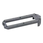 Simon Connect WSC-FBA400-1 Ramka osprzętowa na 4x K45 (45x45mm) + 1x K45/2 (22,5x45mm); szary