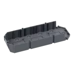 Simon Connect WSC-FBA450-1 Dolna osłona ramki osprzętowej; szary