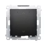 Simon 54 WMDC-011NxP-049 Lokalny sterownik roletowy z automatyczną kalibracją i programowalną pozycją ulubioną; czarny