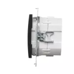 Simon 54 WMDC-011NxP-049 Lokalny sterownik roletowy z automatyczną kalibracją i programowalną pozycją ulubioną; czarny