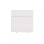 Simon 55 WMDZ-612xxx-111 Zaślepka ramki bez mostka – mocowanie tylko na zatrzask do ramki; Biały mat