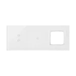 Simon 54 Touch WMDZ-01171S-070 Panel dotykowy S54 Touch, 3 moduły, 2 pola dotykowe pionowe + 1 pola dotykowe + 1 otwór na osprzęt S54, biała perła