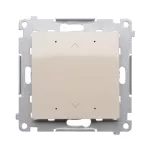 Simon 54 WMDC-011NxP-041 Lokalny sterownik roletowy z automatyczną kalibracją i programowalną pozycją ulubioną; kremowy