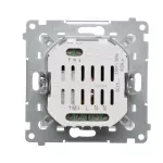 Simon 54 WMDC-011NxP-043 Lokalny sterownik roletowy z automatyczną kalibracją i programowalną pozycją ulubioną; srebrny mat