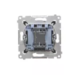 Simon 54 WMDL-0P0x2x-049 Przycisk pojedynczy zwierny bez piktogramu (moduł) 16AX, 250V~, zaciski śrubowe; czarny